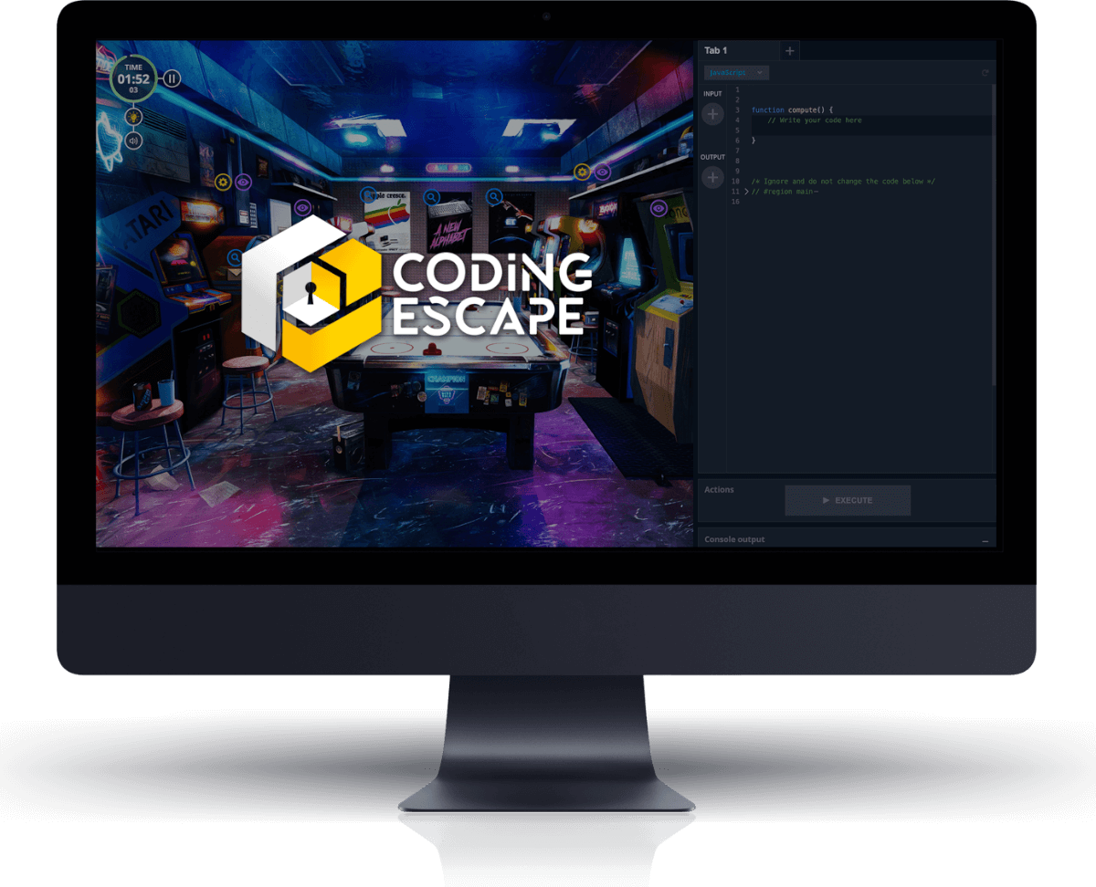The very first escape game for coders and non-coders