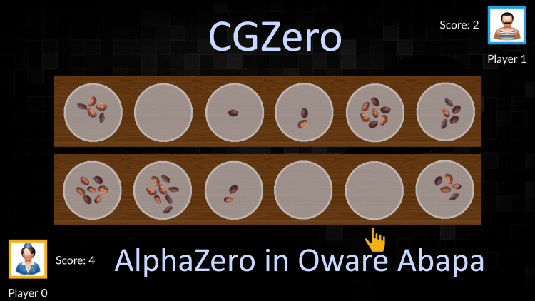 AlphaZero like implementation for Oware Abapa game - AlphaZero